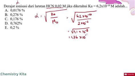 cara mengukur derajat ionisasi larutan natrium hidroksida