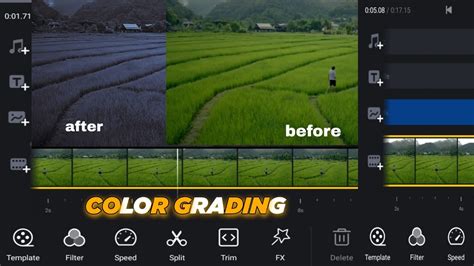 Cara Color Grading Video di Android