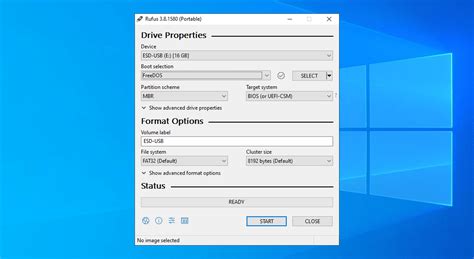 compliance issues with windows 10 & rufus