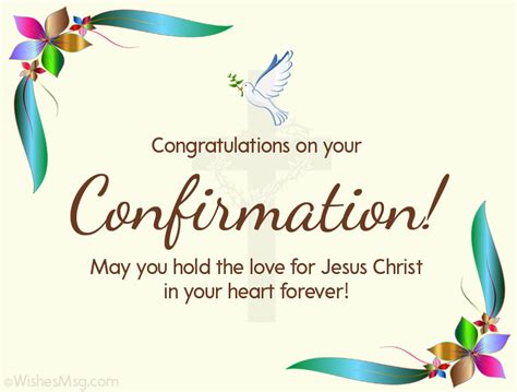 Confirmation