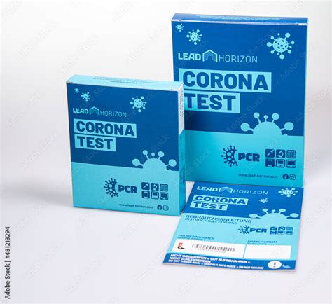 corona test kit activation website