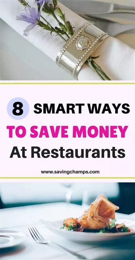 creative ways to save money in a restaurant