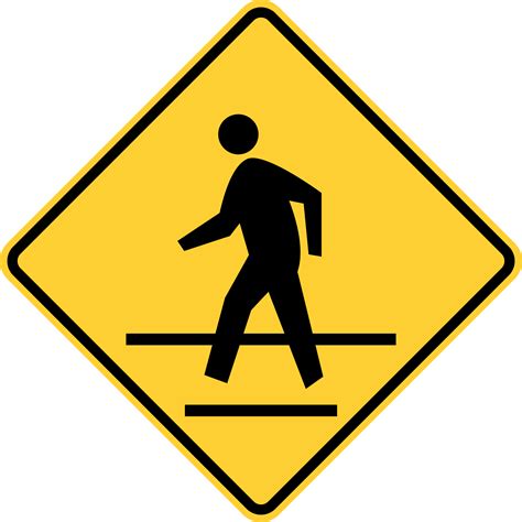 petunjuk arah crosswalk
