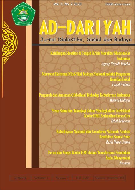 Dialektika Sosial Budaya Indonesia