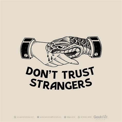 dont trust strangers