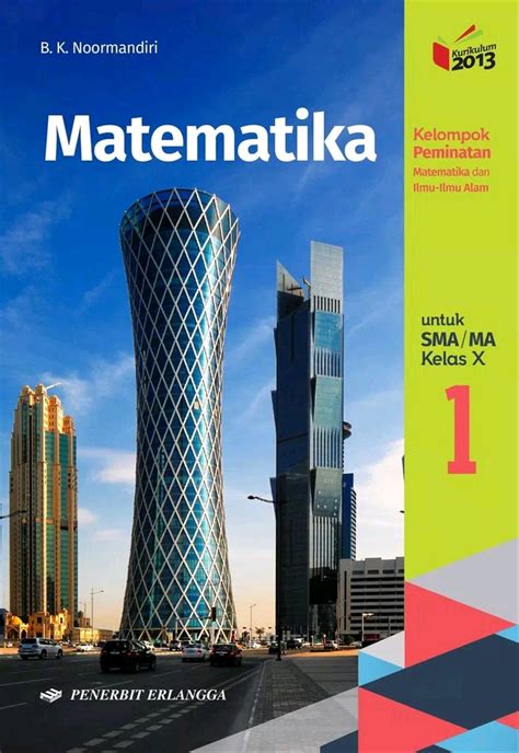 Buku Matematika SMA Kelas 10 Erlangga cover image