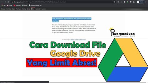 download file google drive yang limit in indonesia