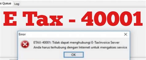 eTax 40001 Indonesia