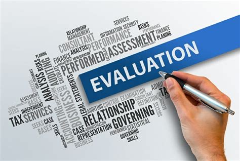 Evaluation and adjustment plan