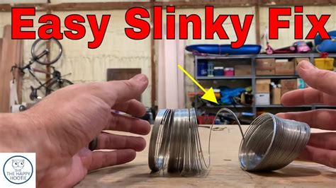 fixing a metal slinky