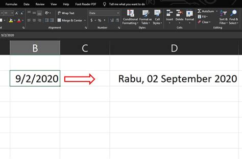 Format Excel Indonesia