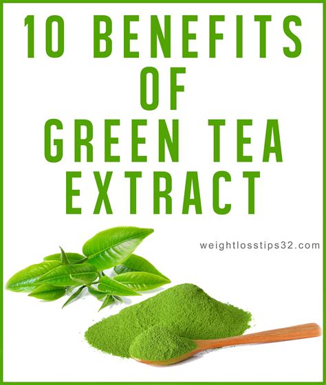 Green tea extract benefits