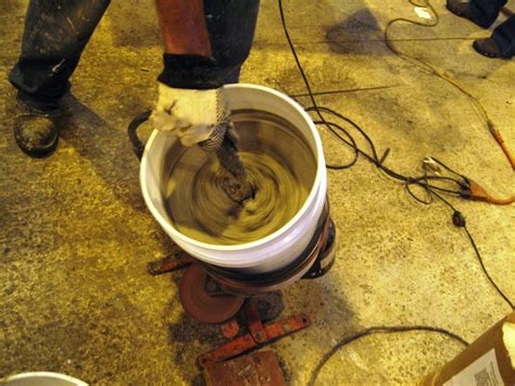 Grout Mixing