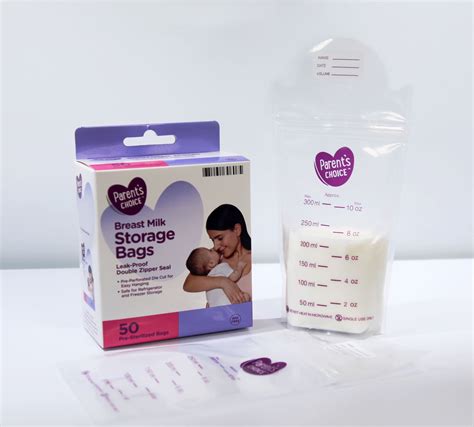 hanging breast milk storage bag