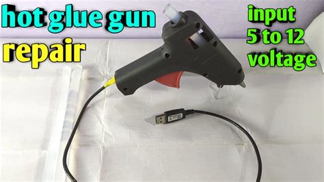 Heat gun fixing sticky epoxy