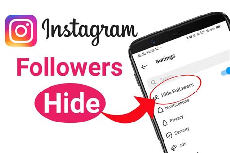Cara hide followers di Instagram