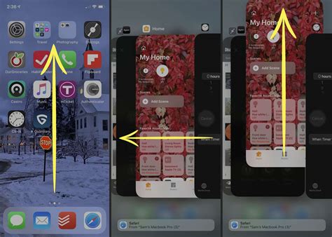 Check background apps on iPhone
