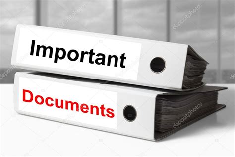 important documents