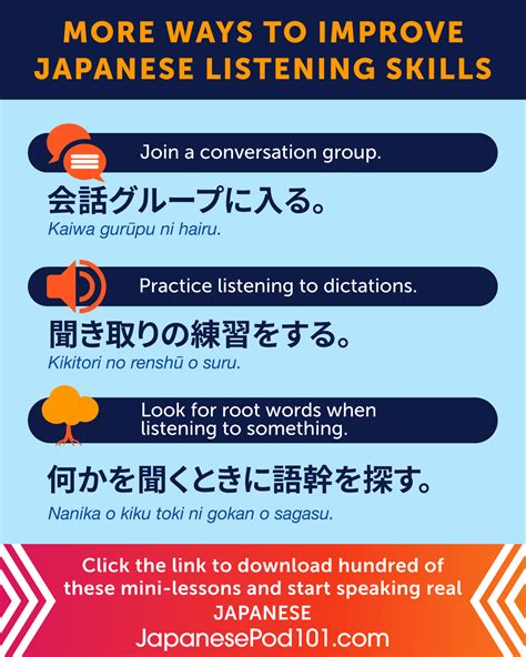 improving listening skills in japanese
