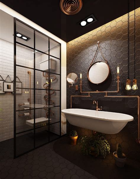 Industrial Bathroom Design