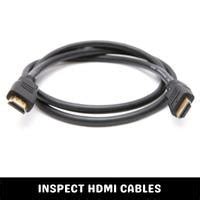 inspect HDMI cable
