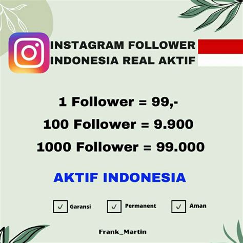 Instagram Follower Indonesia