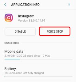 Instagram Force Close Indonesia
