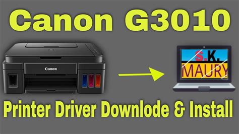 Install Ulang Driver Canon G3010