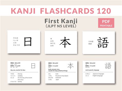 kanji flashcard