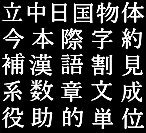 kanji writing
