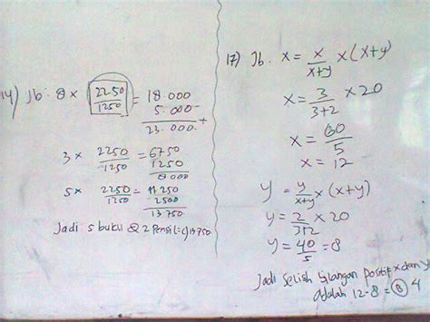 kesalahan umum dalam mengerjakan soal matematika jawaban asal