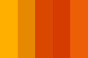 Kombinasi Warna Jingga dan Orange