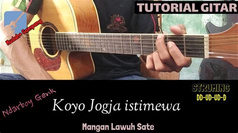 Kunci Gitar Jogja Istimewa