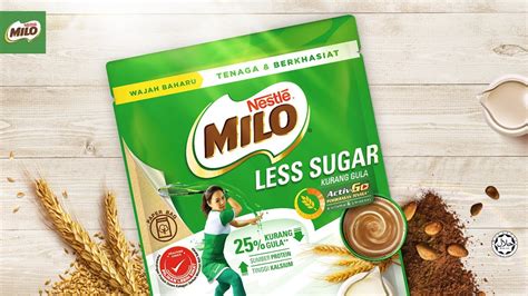 Kandungan gula di Latte dan Milo