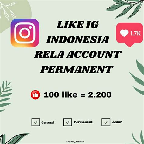 like Instagram Indonesia