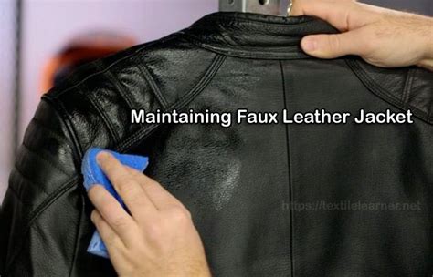 Maintaining the jacket to prevent future peeling