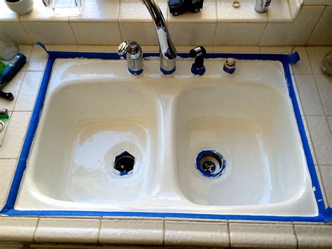maintenance for porcelain sink