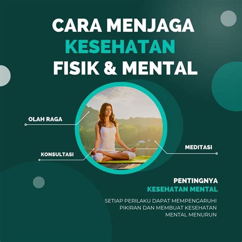 Menjaga Kesehatan Fisik dan Mental