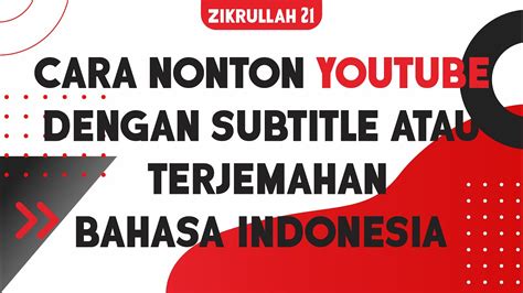 menonton video youtube indonesia