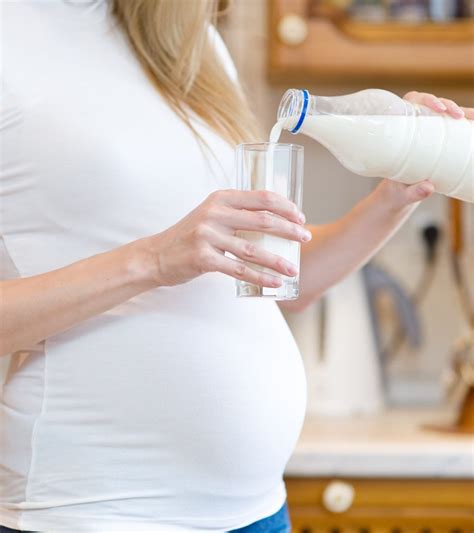 milk and pregnant