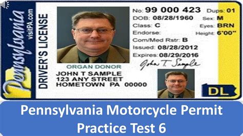 motorcycle permit pa