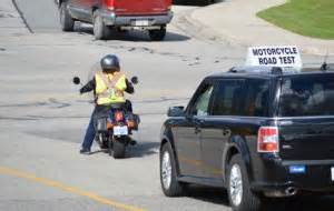 DMV Motorcycle Road Test in NY
