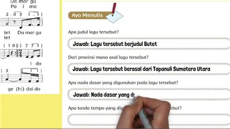 Apa Nada Dasar yang Digunakan pada Lagu Butet di Indonesia?