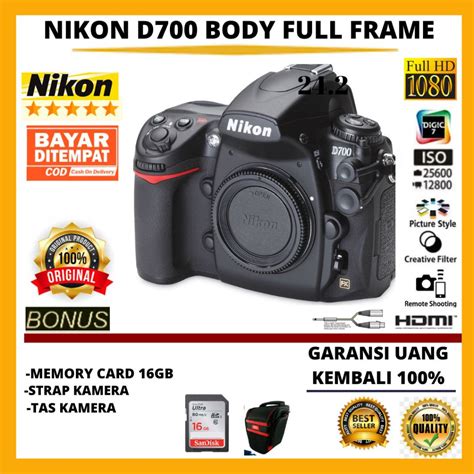 Nikon D700 Body dan Desain