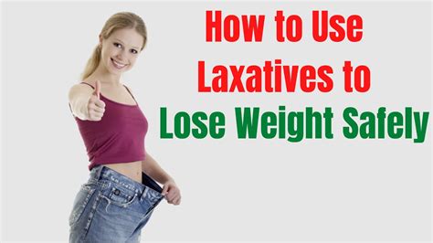 people thinking laxatives help lose weight