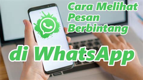 pesan berbintang WhatsApp Indonesia