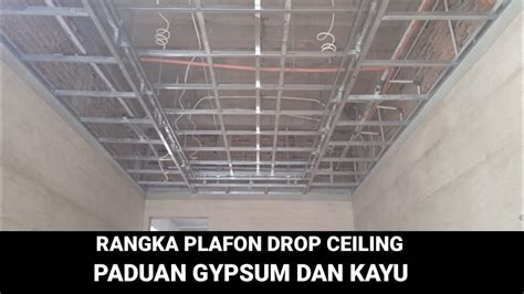 rangka plafon gypsum