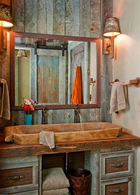 Rustic Bathroom Decor