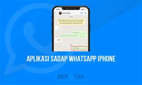 Aplikasi Sadap WhatsApp di iPhone
