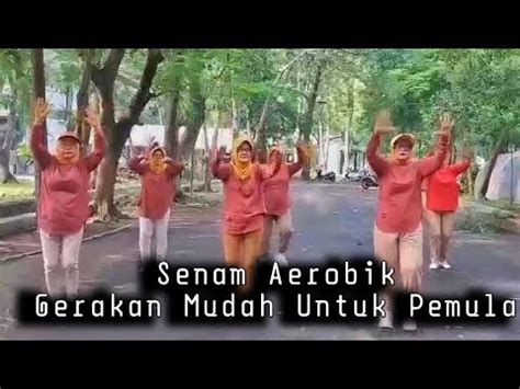 senam aerobik gerakan sederhana